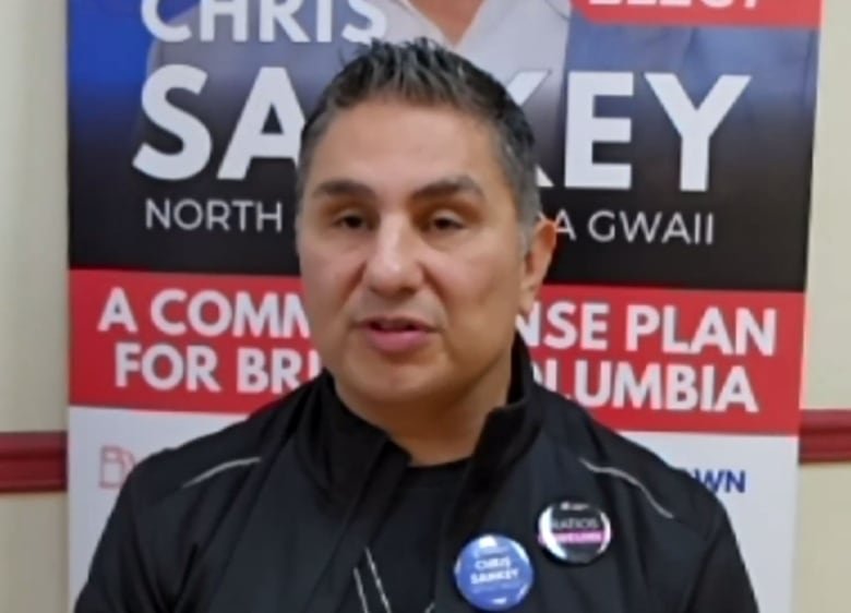 North Coast Haida-Gwaii Conservative candidate Chris Sankey