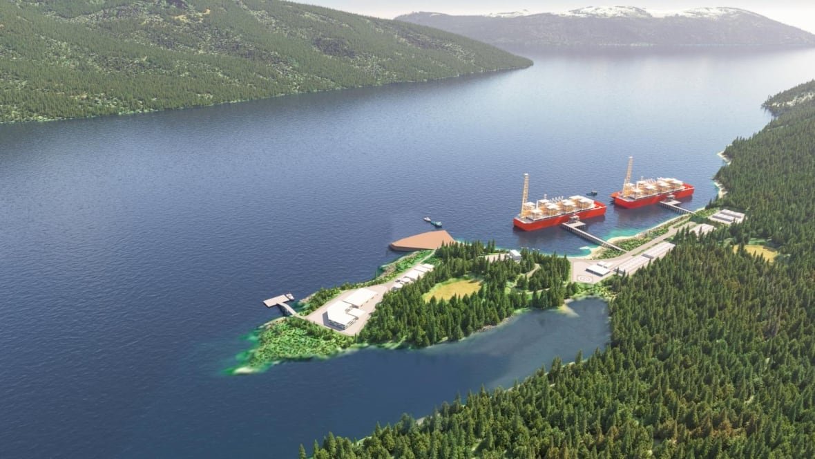ksi-lisims A rendering of the Ksi Lisims LNG project.