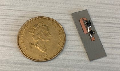 Researchers at the U of A have developed a tiny battery-free sensor that could be used to detect frostbite in soldiers in the field.